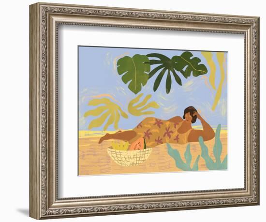 Lazyday-Arty Guava-Framed Premium Giclee Print