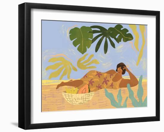 Lazyday-Arty Guava-Framed Giclee Print