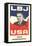 LBJ, Vote Democratic Election Poster-null-Framed Stretched Canvas