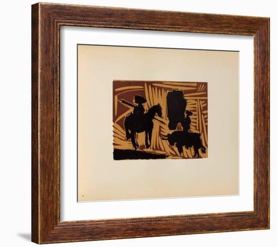 LC - Avant la pique II-Pablo Picasso-Framed Collectable Print