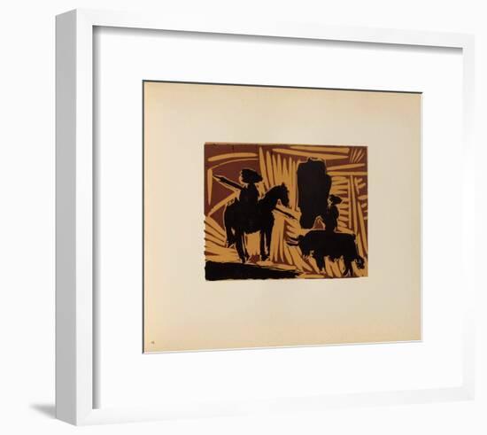 LC - Avant la pique II-Pablo Picasso-Framed Collectable Print
