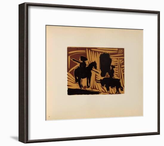 LC - Avant la pique II-Pablo Picasso-Framed Collectable Print