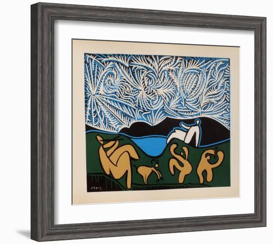 LC - Bacchanale III-Pablo Picasso-Framed Premium Edition