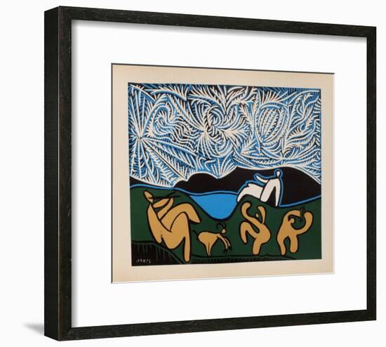 LC - Bacchanale III-Pablo Picasso-Framed Premium Edition