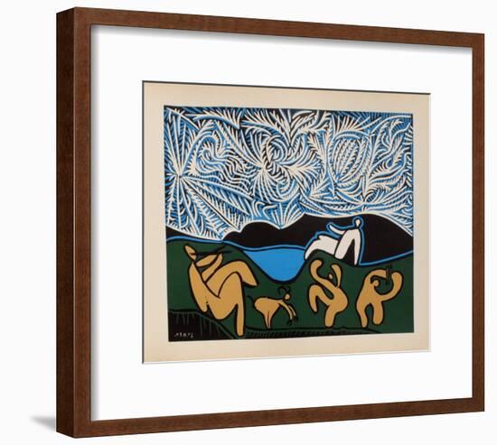 LC - Bacchanale III-Pablo Picasso-Framed Premium Edition