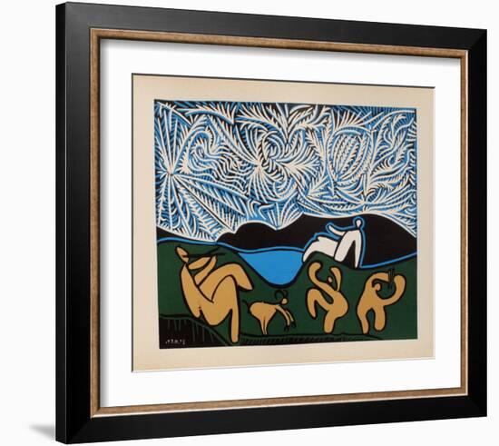 LC - Bacchanale III-Pablo Picasso-Framed Premium Edition