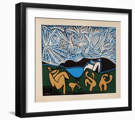 LC - Bacchanale III-Pablo Picasso-Framed Premium Edition