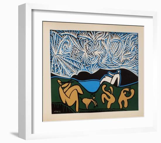 LC - Bacchanale III-Pablo Picasso-Framed Premium Edition