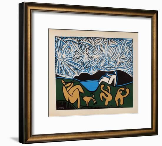 LC - Bacchanale III-Pablo Picasso-Framed Premium Edition