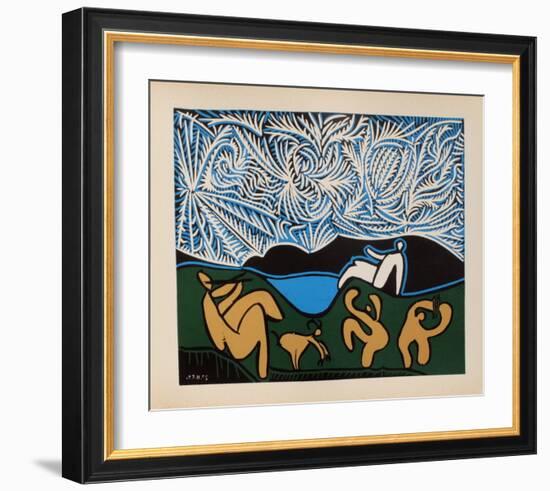 LC - Bacchanale III-Pablo Picasso-Framed Premium Edition