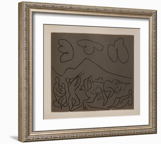 LC - Bacchanale-Pablo Picasso-Framed Collectable Print