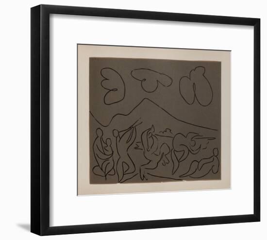 LC - Bacchanale-Pablo Picasso-Framed Collectable Print