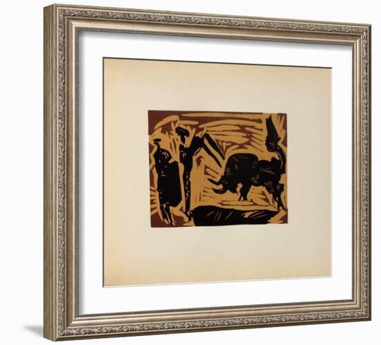 LC - Banderilles-Pablo Picasso-Framed Collectable Print