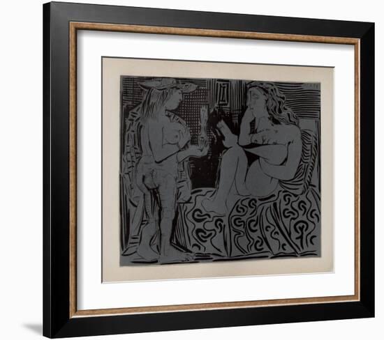 LC - Deux femmes-Pablo Picasso-Framed Premium Edition