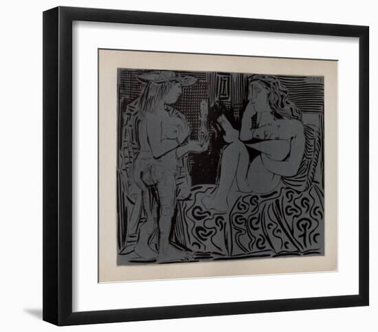 LC - Deux femmes-Pablo Picasso-Framed Premium Edition