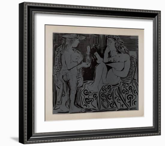 LC - Deux femmes-Pablo Picasso-Framed Premium Edition