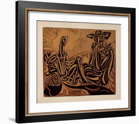 LC - Les vendangeurs-Pablo Picasso-Framed Premium Edition