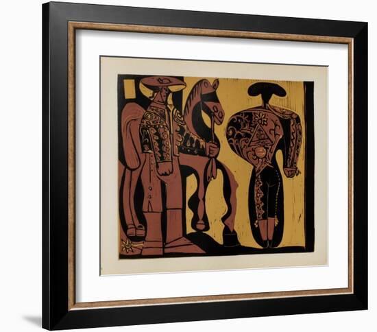 LC - Picador et torero-Pablo Picasso-Framed Premium Edition