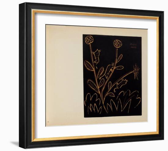 LC - Plante aux toritos-Pablo Picasso-Framed Premium Edition