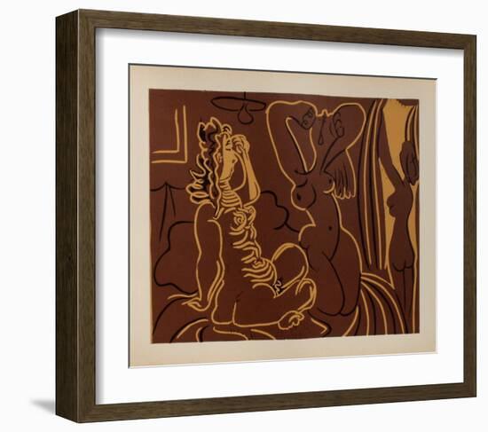 LC - Trois femmes-Pablo Picasso-Framed Premium Edition