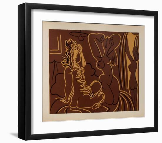 LC - Trois femmes-Pablo Picasso-Framed Premium Edition