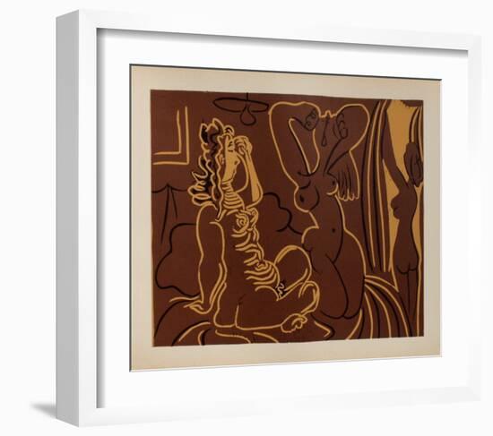 LC - Trois femmes-Pablo Picasso-Framed Premium Edition