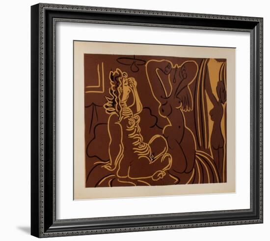 LC - Trois femmes-Pablo Picasso-Framed Premium Edition