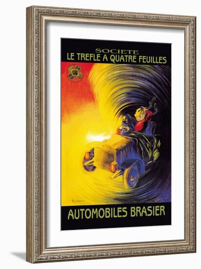 Le Automobiles Brasier-Leonetto Cappiello-Framed Art Print