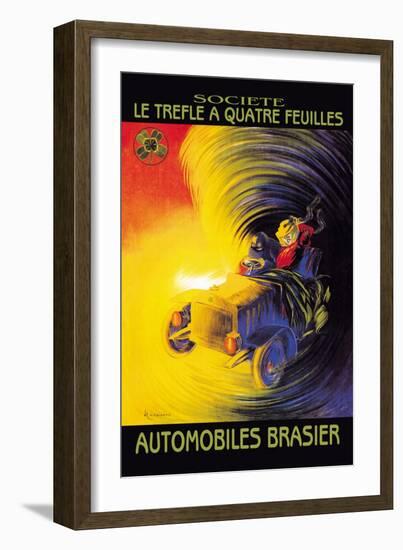 Le Automobiles Brasier-Leonetto Cappiello-Framed Art Print