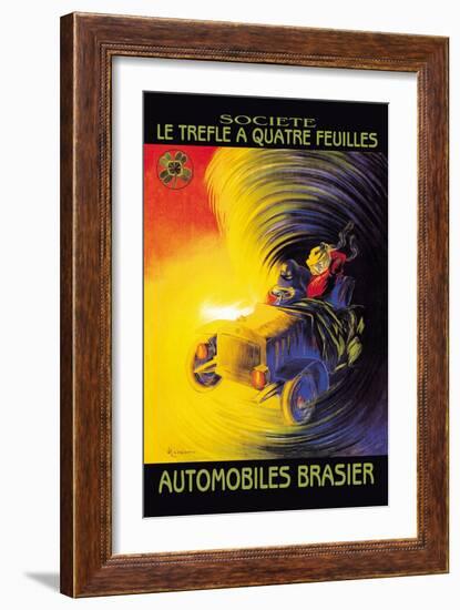 Le Automobiles Brasier-Leonetto Cappiello-Framed Art Print