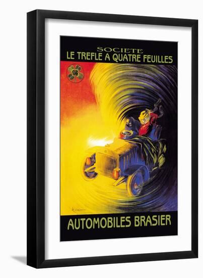 Le Automobiles Brasier-Leonetto Cappiello-Framed Art Print