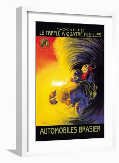 Le Automobiles Brasier-Leonetto Cappiello-Framed Art Print