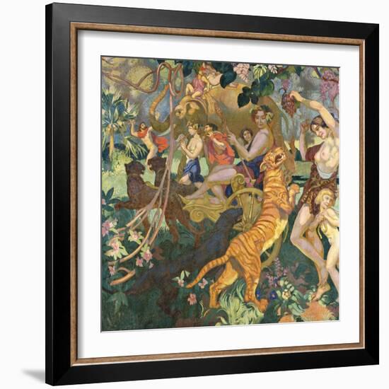 Le Bacchanale du Tigre Royal-Maurice Denis-Framed Giclee Print