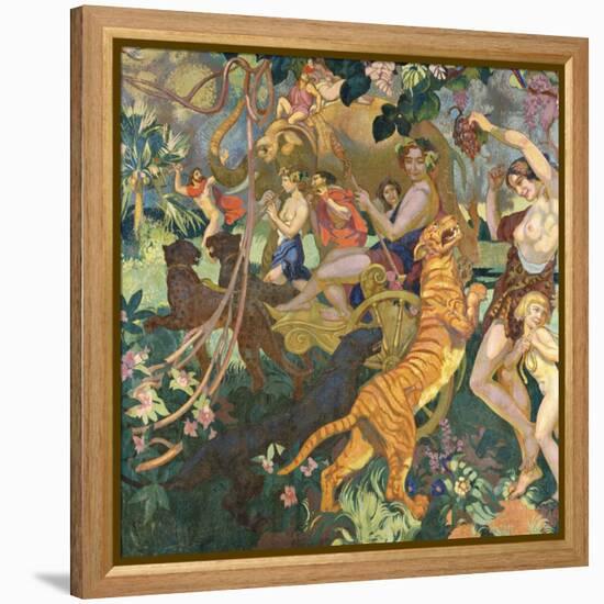 Le Bacchanale du Tigre Royal-Maurice Denis-Framed Premier Image Canvas