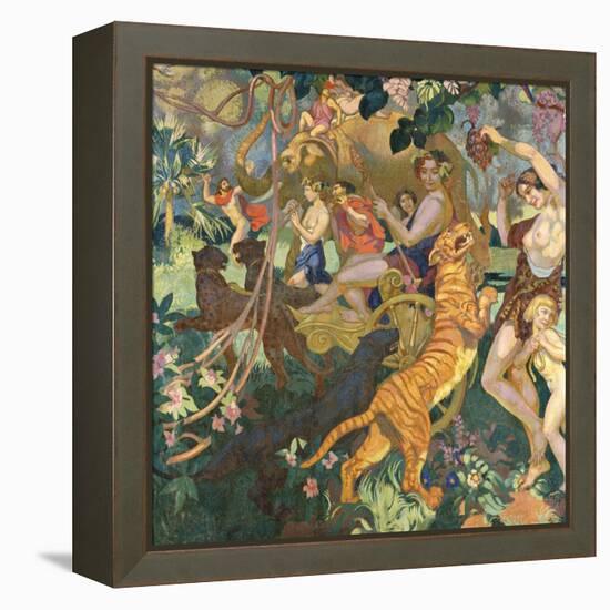 Le Bacchanale du Tigre Royal-Maurice Denis-Framed Premier Image Canvas