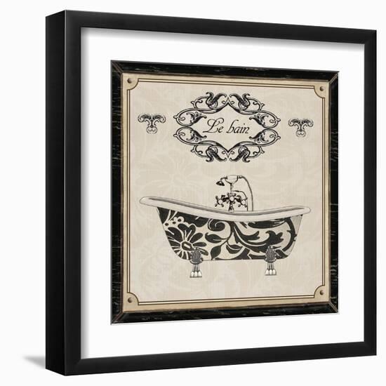 Le Bain - Black and Cream-Piper Ballantyne-Framed Art Print