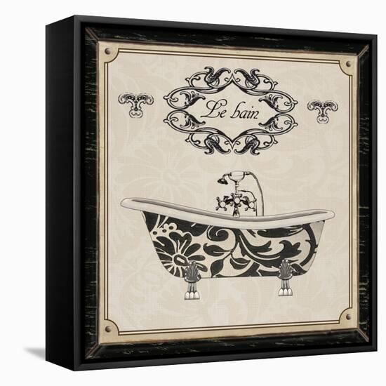 Le Bain - Black and Cream-Piper Ballantyne-Framed Stretched Canvas