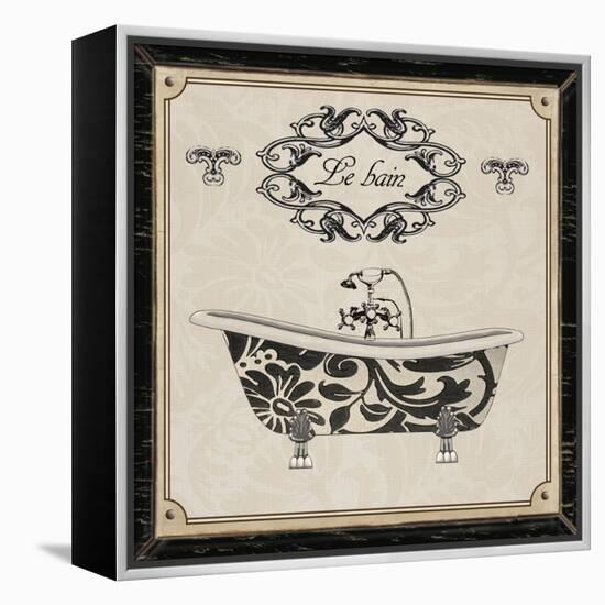 Le Bain - Black and Cream-Piper Ballantyne-Framed Stretched Canvas