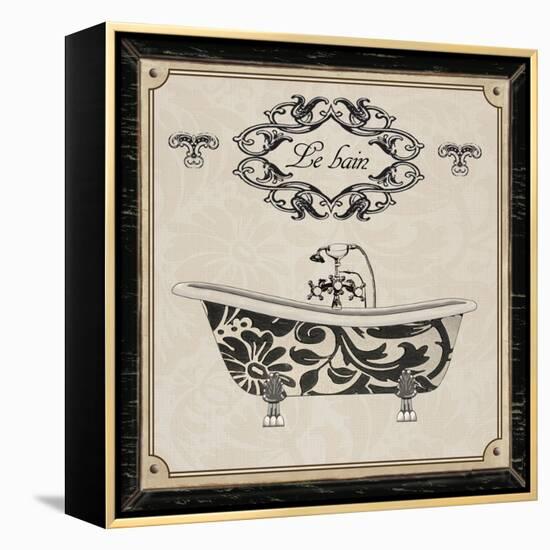 Le Bain - Black and Cream-Piper Ballantyne-Framed Stretched Canvas