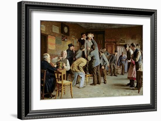 Le Bain de Pieds Inattendu, 1895-Remy Cogghe-Framed Giclee Print