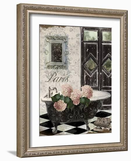 Le Bain Hydrangea-Mindy Sommers-Framed Giclee Print