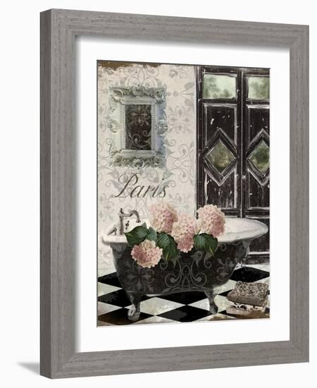 Le Bain Hydrangea-Mindy Sommers-Framed Giclee Print