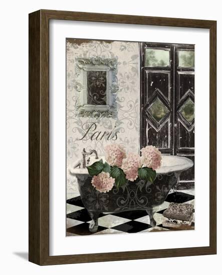 Le Bain Hydrangea-Mindy Sommers-Framed Giclee Print