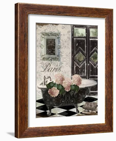 Le Bain Hydrangea-Mindy Sommers-Framed Giclee Print