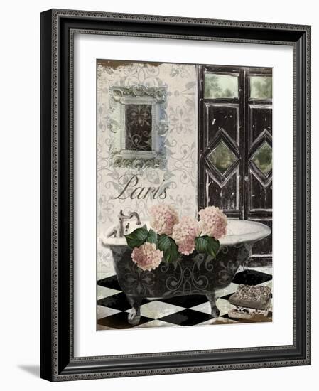 Le Bain Hydrangea-Mindy Sommers-Framed Giclee Print