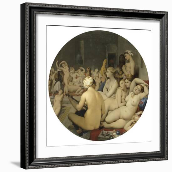 Le Bain turc-Jean-Auguste-Dominique Ingres-Framed Giclee Print