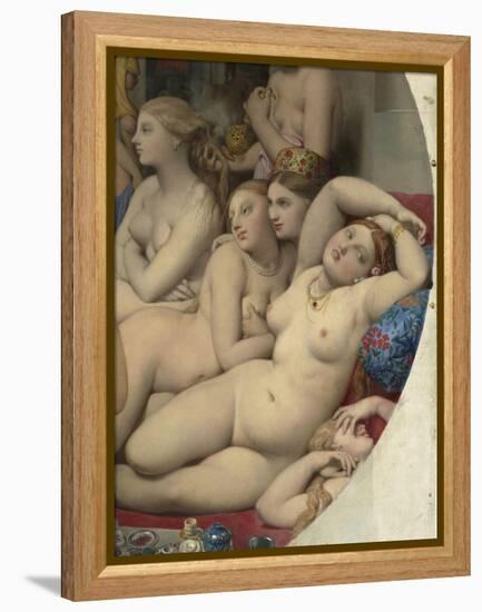 Le Bain turc-Jean-Auguste-Dominique Ingres-Framed Premier Image Canvas