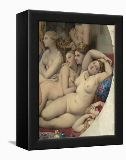 Le Bain turc-Jean-Auguste-Dominique Ingres-Framed Premier Image Canvas