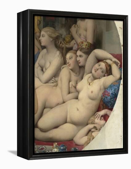 Le Bain turc-Jean-Auguste-Dominique Ingres-Framed Premier Image Canvas