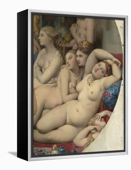 Le Bain turc-Jean-Auguste-Dominique Ingres-Framed Premier Image Canvas